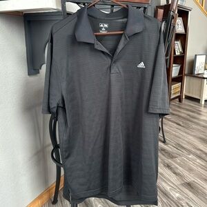 Adidas Golf polo shirt.  Black.  XL